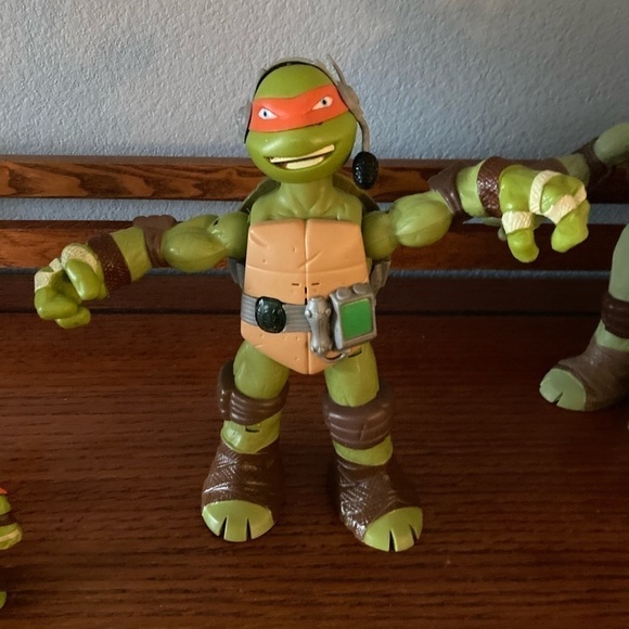 Teenage Mutant Ninja Turtle ๐ฅท Lot of 3 2-10โ 1-4โ 2012 2014 Viacom - Picture 3 of 13